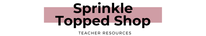 The Sprinkle Topped Teacher Shop