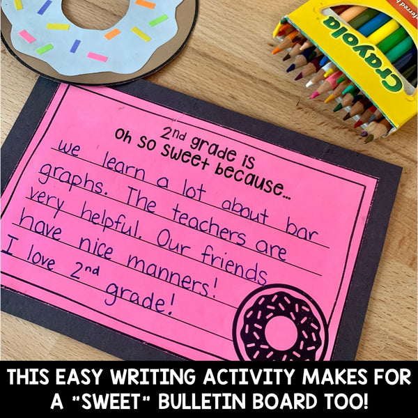 Valentine's Day Bulletin Board - Donut Craft