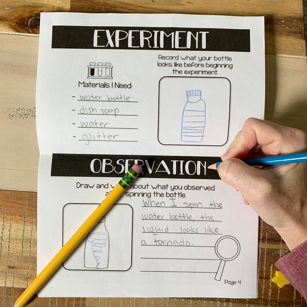 Tornado In a Bottle | Weather Science Experiment | Scientific Method | Digital