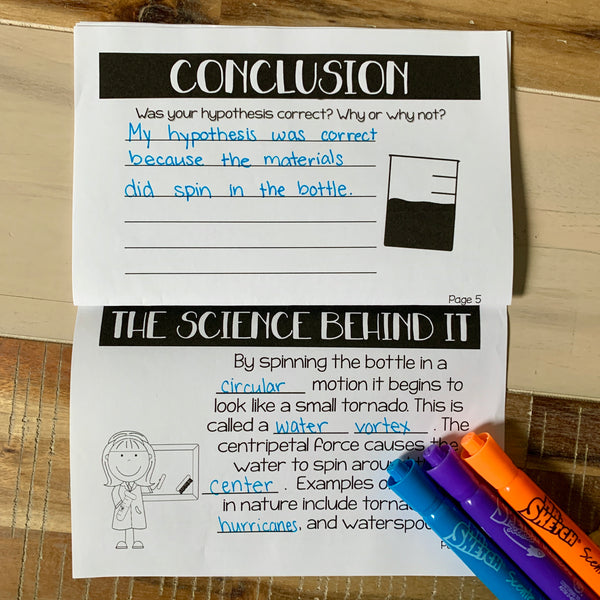 Tornado In a Bottle | Weather Science Experiment | Scientific Method | Digital