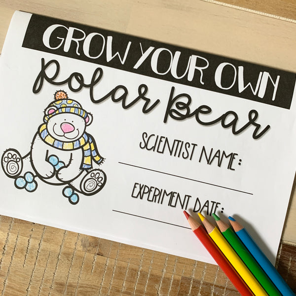 Grow Your Own Polar Bear Science | Gummy Bear Experiment | Digital Science