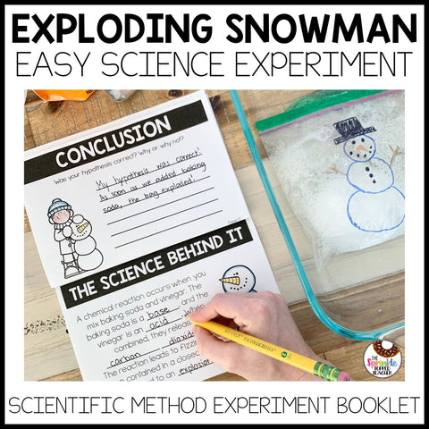 Winter Science Experiment: Exploding Snowman | Virtual Science Experiment
