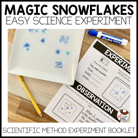 Snowflake Science Experiment - Easy Science Lesson | Scientific Method