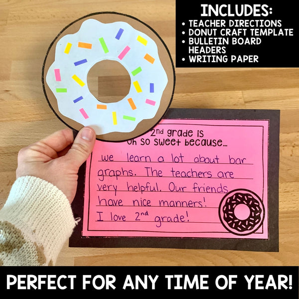 Valentine's Day Bulletin Board - Donut Craft
