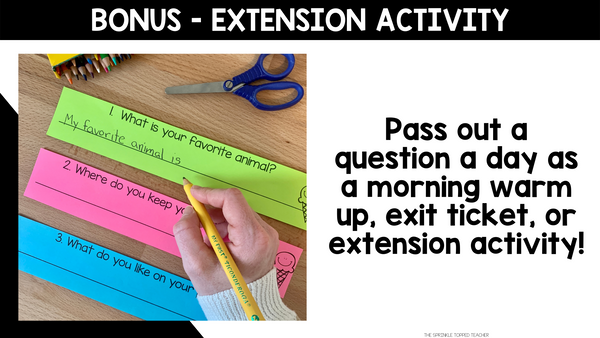 Restate the Question Practice | 5 Day Unit