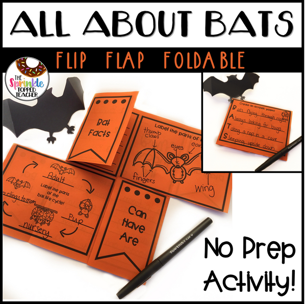 Monthly Research Activities for the Year - No Prep Flip Flaps Bundle