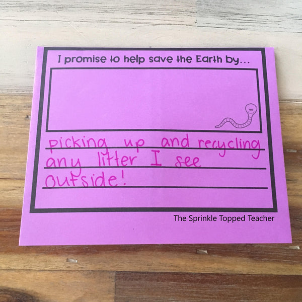 Earth Day Research Activity and Craft | Includes Digital Earth Day