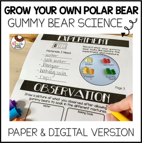 Grow Your Own Polar Bear Science | Gummy Bear Experiment | Digital Science