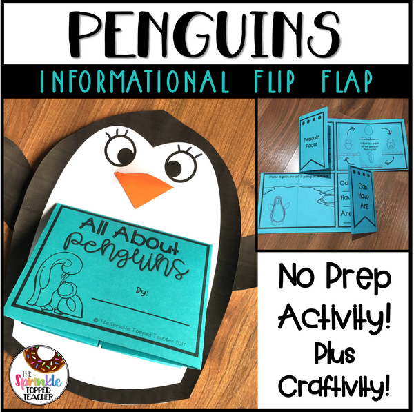 Monthly Research Activities for the Year - No Prep Flip Flaps Bundle