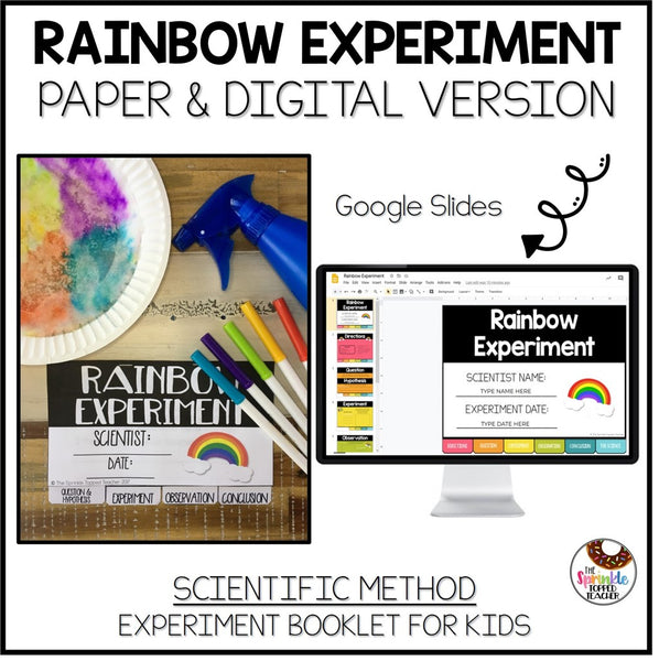 Coffee Filter Digital Science Experiment | Scientific Method