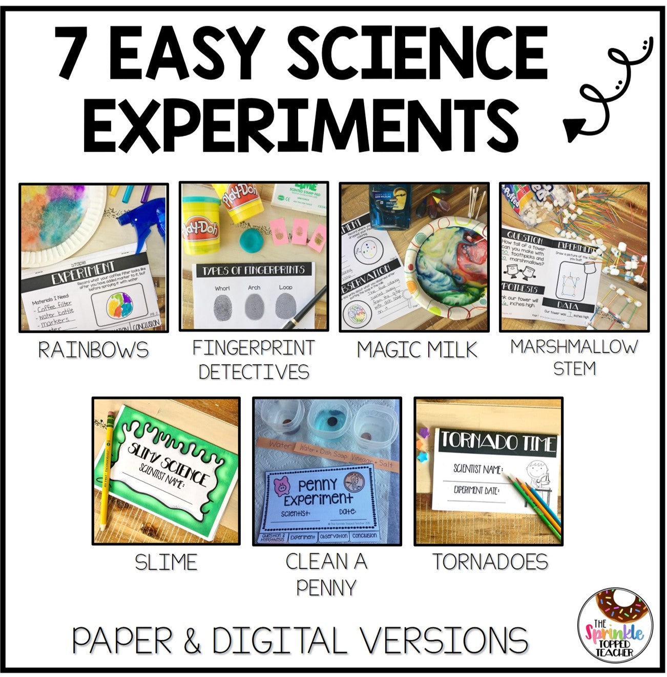 7 Easy Science Experiments to Teach the Scientific Method