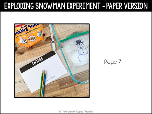 Winter Science Experiment: Exploding Snowman | Virtual Science Experiment