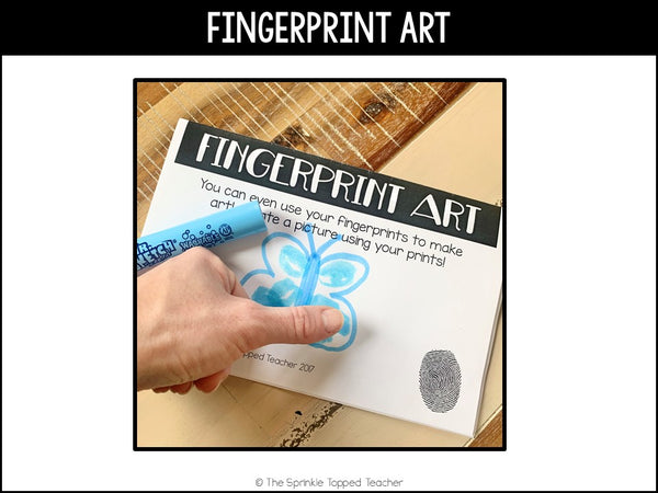 Fingerprint Science Experiment | Forensics | STEM | Scientific Method