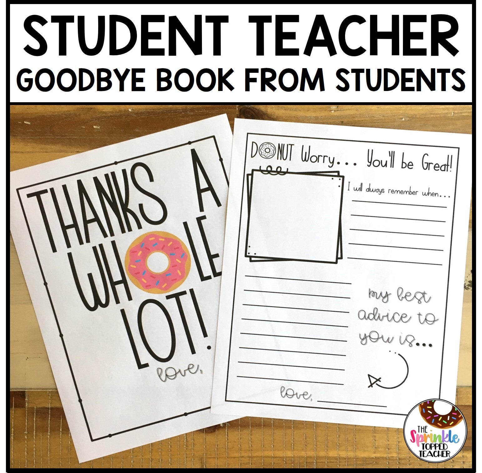 End of the Year Gifts {Free Download} | School gifts, Student teacher gifts,  Student gifts